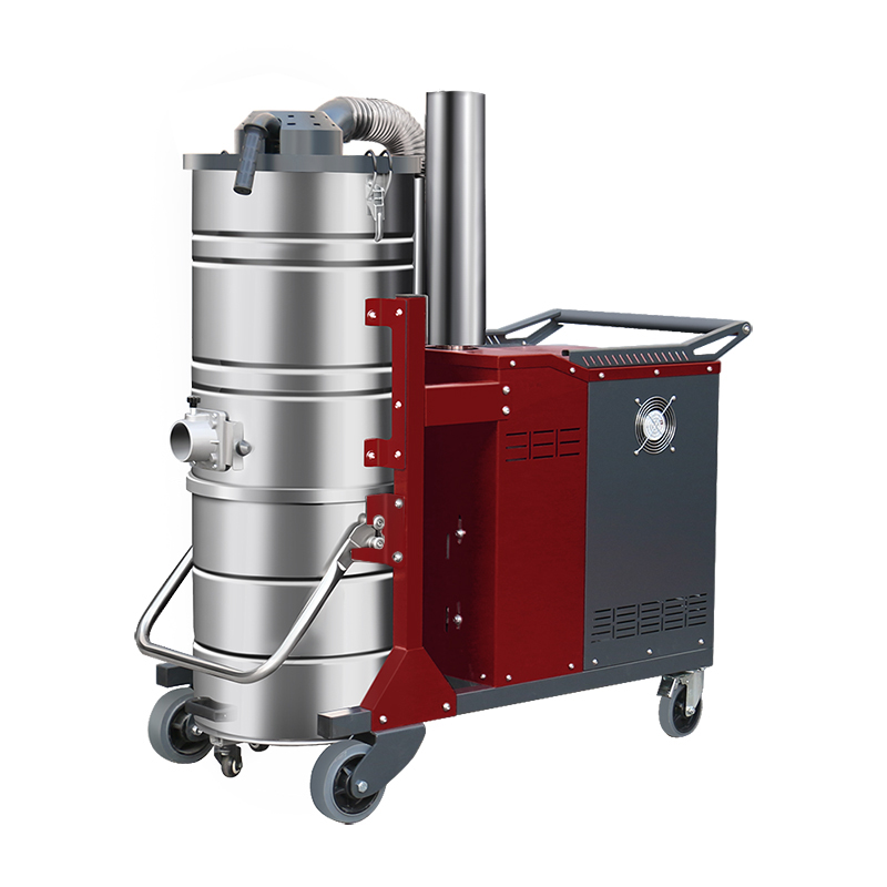 开封坦洁380V 双桶手动反吹工业吸尘器X8系列